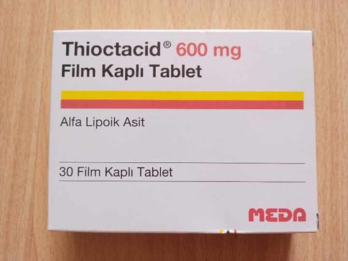 Thioctacid 600 mg. 30 таблетки/тиоктацид/тиоктова киселина за диабет