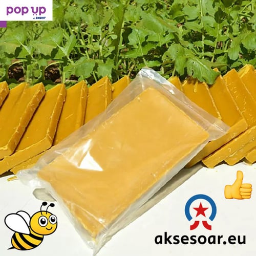 Продавам висококачествен чист пчелен восък пчелен мед букет и прополис произведени в чист район