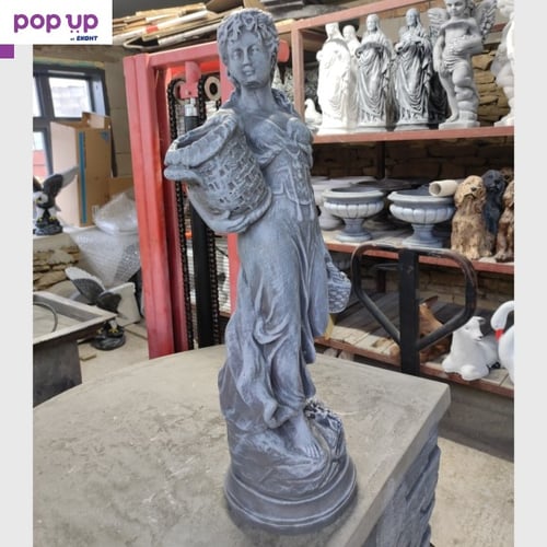 Статуя Девойка с кошници от бетон – “Андромеда”