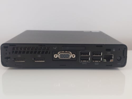 4GB RAM, i3-6100T, Бизнес клас мини компютър HP ProDesk 600 G3 Mini 256GB SSD с гаранция