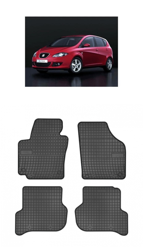 Гумени стелки Frogum съвместими с VW Golf 5 Plus 04-14 Seat Altea 04-15