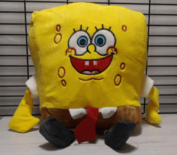 Плюшена възглавница Спондж Боб, 50см, Плюшена играчка Спондж Боб