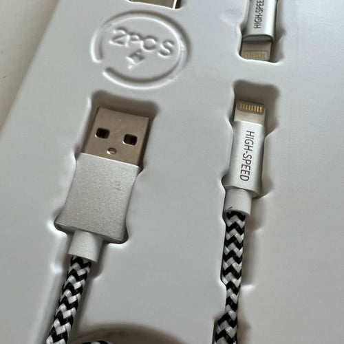 USB кабел lightning за Iphone - 20см + 1м