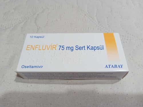 Тамифлу / Енфлувир 75мг 10 капсули / Tamiflu / Enfluvir 75mg