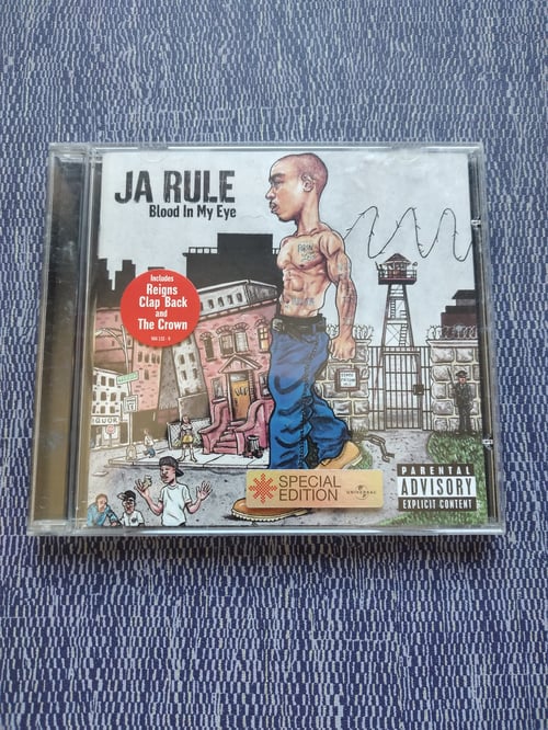 Хип-Хоп Рап Музикален Диск Rap CD - Ja Rule - Blood in My Eyes (2003)