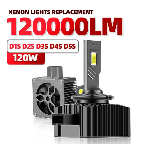 Модернизирайте фаровете си с мощни D2S D1S LED крушки ЛЕД D3S