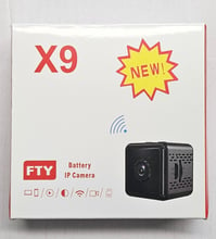 Мини шпионска скрита камера X9, WI-FI, 2 MP микрофон нощно виждане стойка
