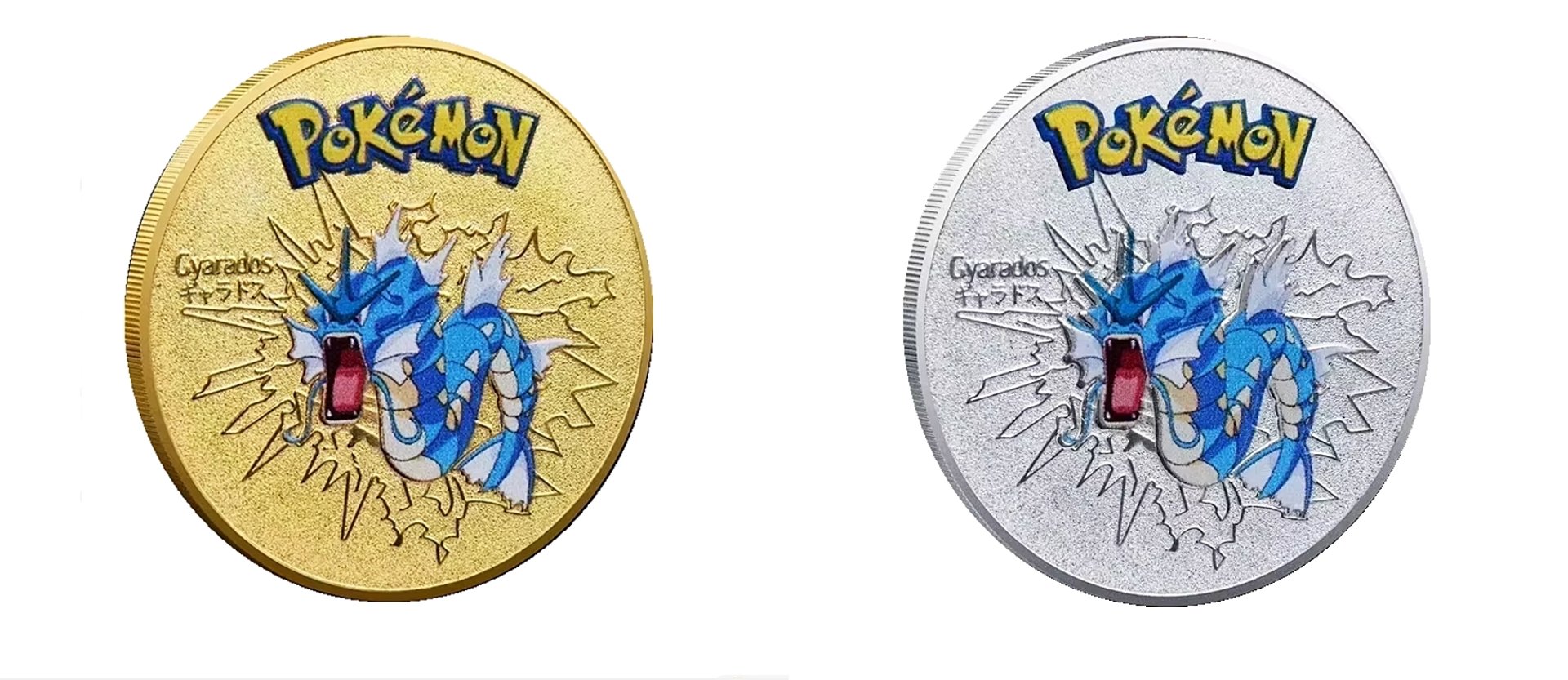 Покемон Гарадос монета / Pokemon Gyarados coin - 2 модела