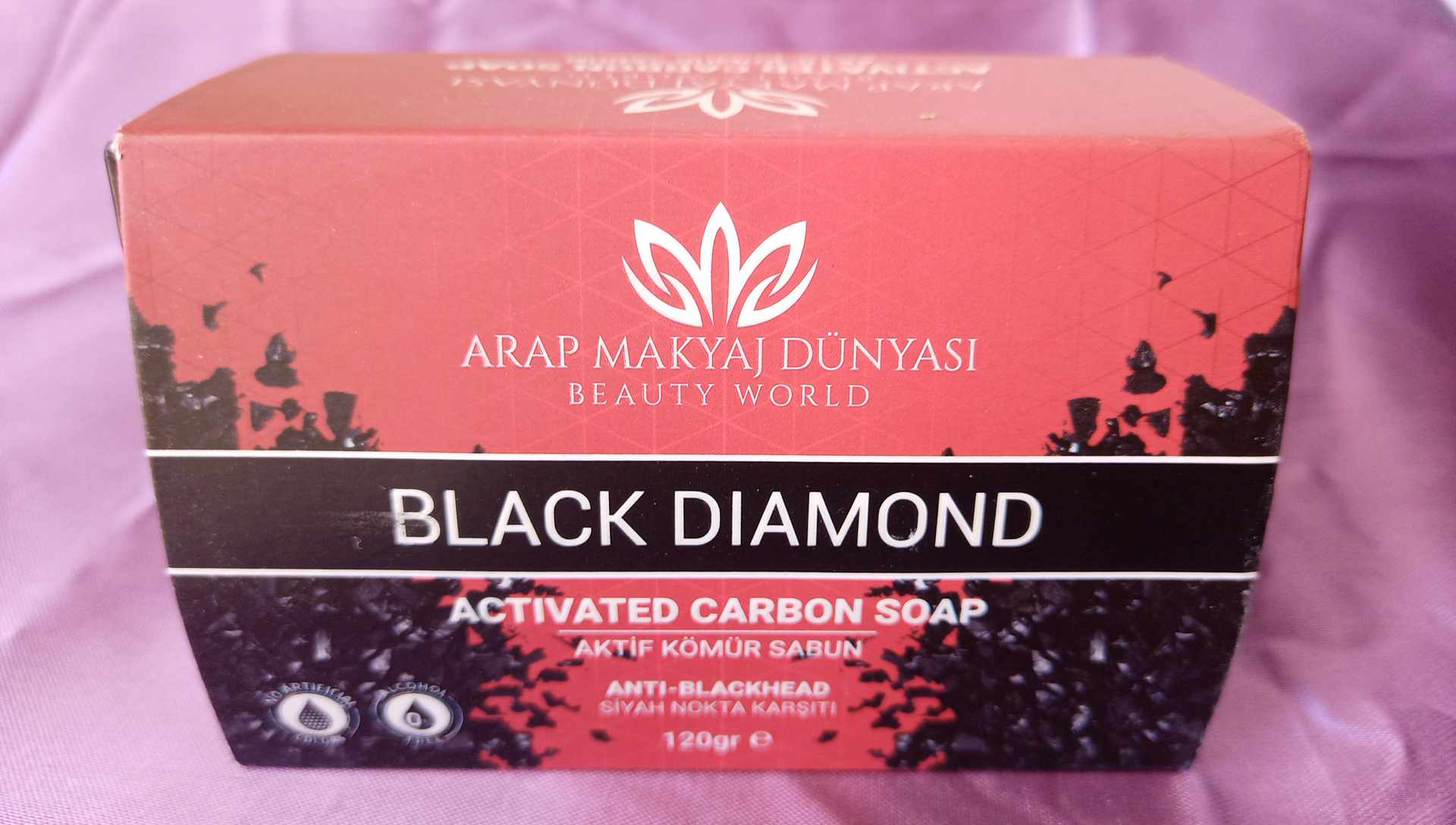 BLACK DIAMOND - Сапун против акне и черни точки 120 гр.