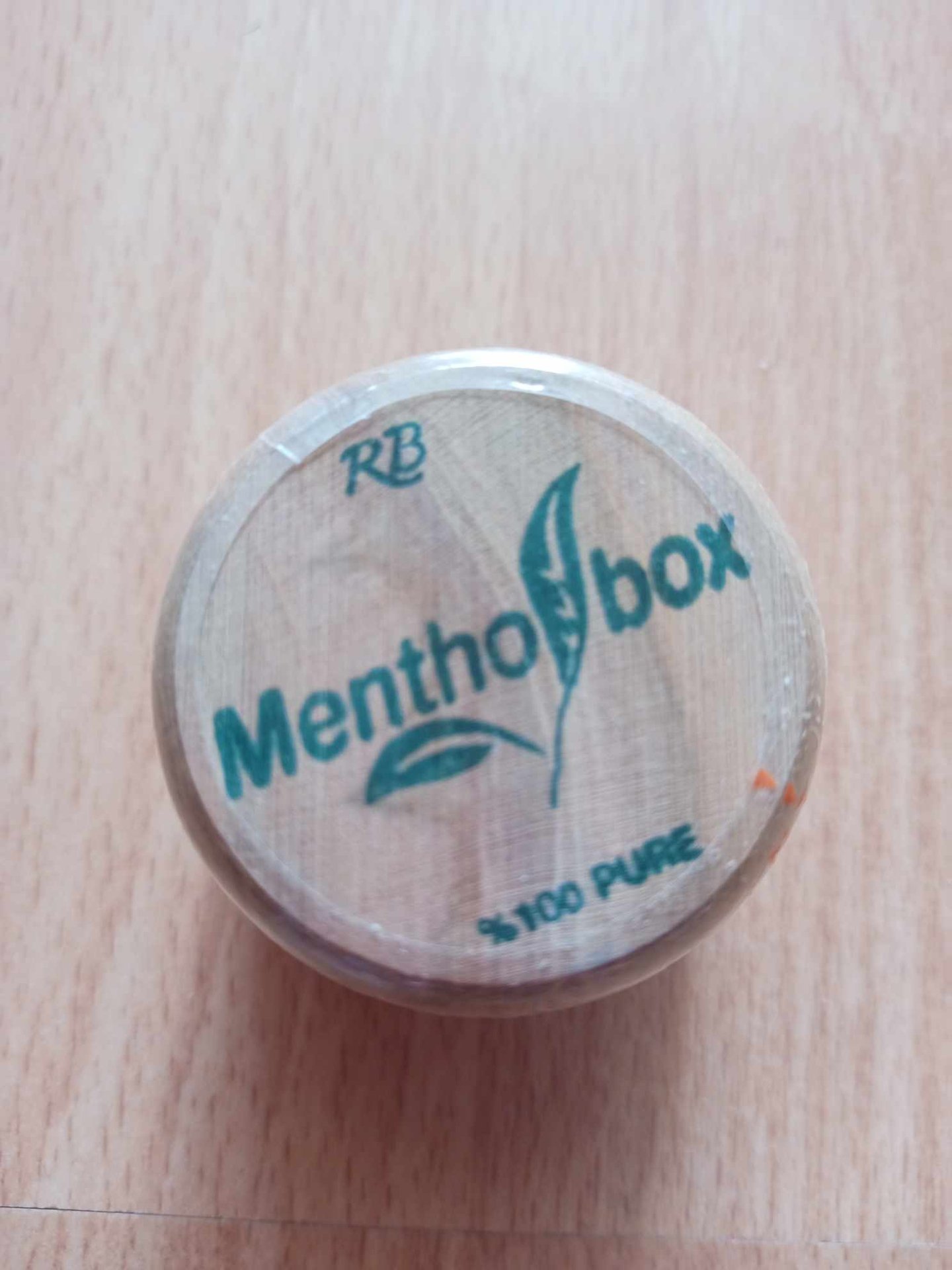 Menthol box & Масажен камък за лечение на мигрена