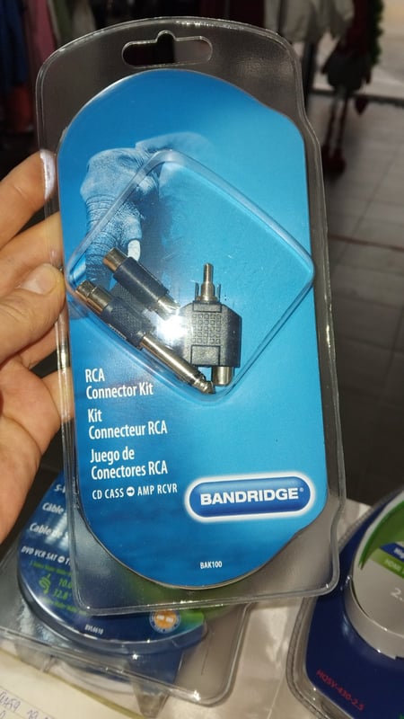 Bandridge Rca Connector Kit