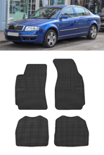 Гумени стелки Frogum съвместими с Skoda Superb 2001 - 2008