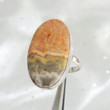 4953 Сребърен пръстен с пчелен Яспис