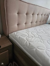 Легло за матрак 160×200, 18 мм пдч., с дебела 20см х 100h тапицирана табла.