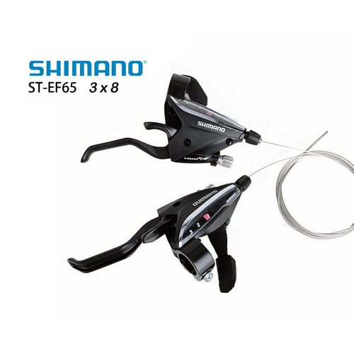 Комбинирани палцови команди със спирачки SHIMANO ST-EF65 3x8 - 24ск.