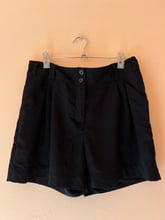 LINDEX Черни къси панталонки с джобове 40 размер 🖤