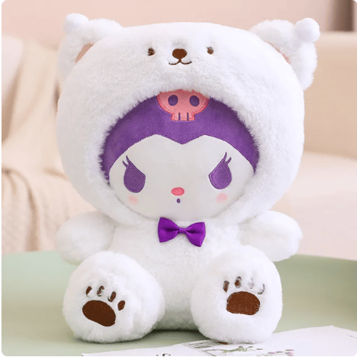 Плюшена играчка Hello Kitty Kuromi Мече, 40см