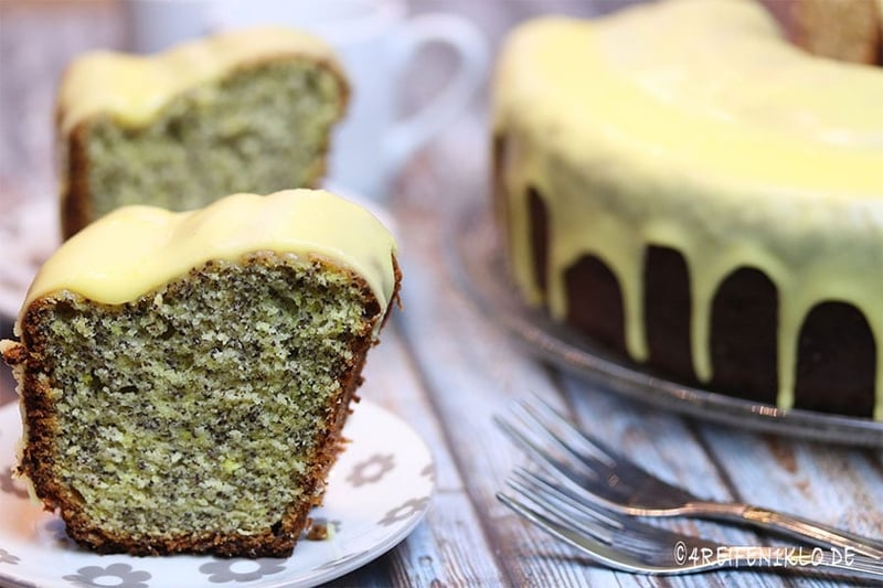 Backrezept für den Omnia-Backofen: Orangen-Mohn-Kuchen