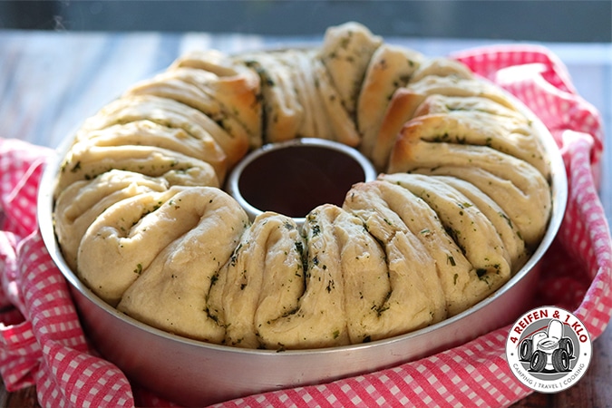 Faltenbrot aus dem Omnia Backofen