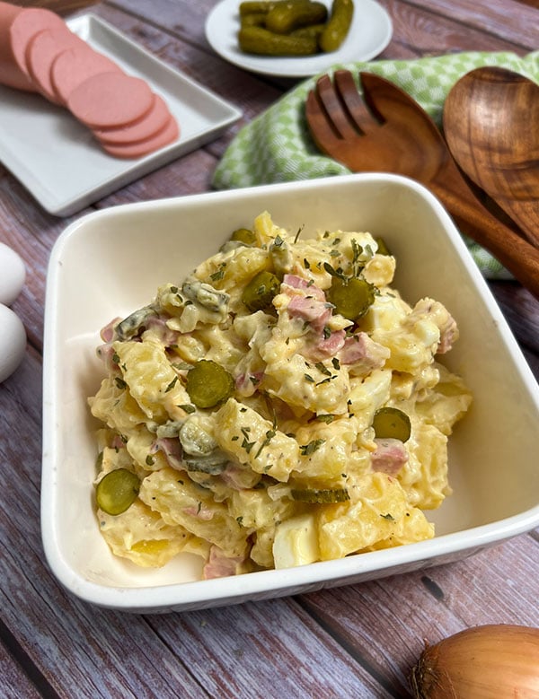 Omas Kartoffelsalat mit Mayo | BIANCAS-KITCHEN