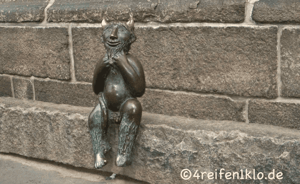 Der Teufel von der Marienkirche in Lübeck