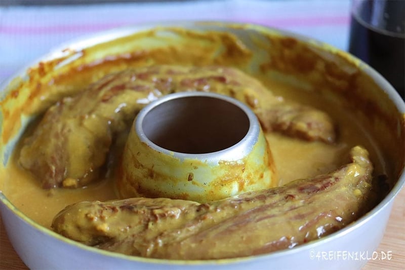 Schweinefilet in Honig Sojasoße | Omnia Backofen Rezept | 4 Reifen 1 Klo