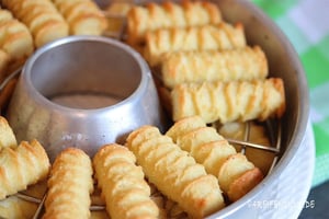 Kroketten aufbacken Omnia-Backofen