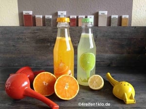 Selbstgemachte Zitronenlimonade