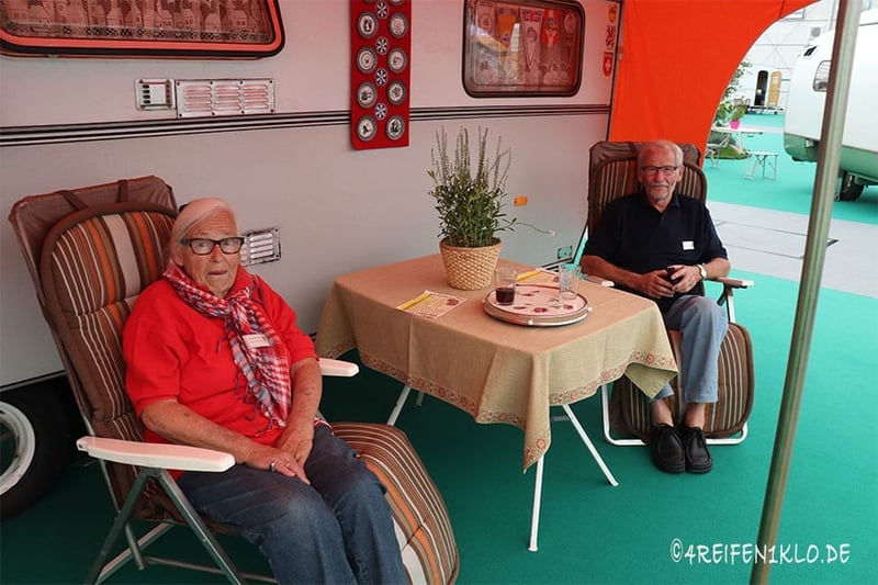 Camper-Oldies auf dem Caravan Salon 2018