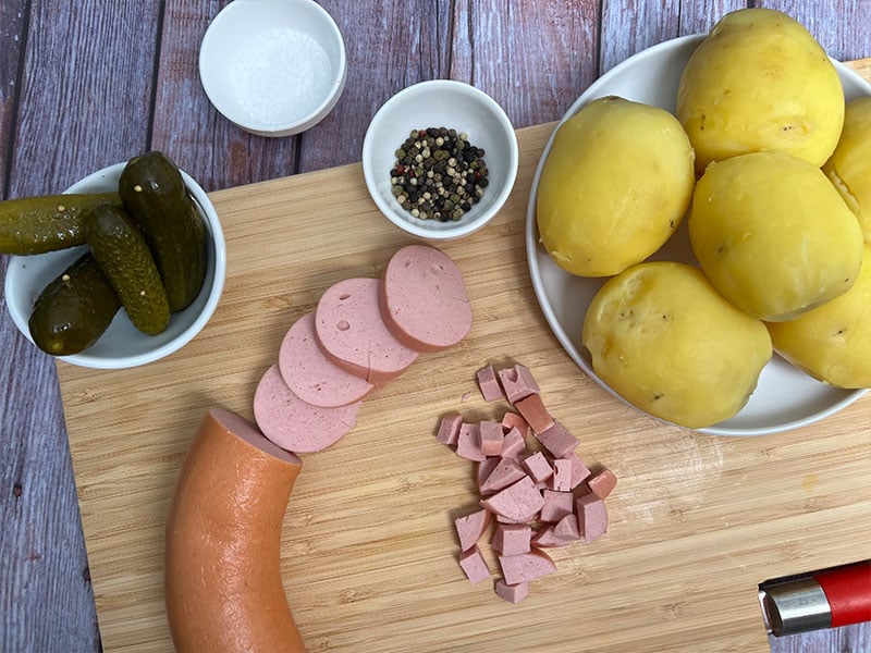 Omas Kartoffelsalat mit Mayo | BIANCAS-KITCHEN