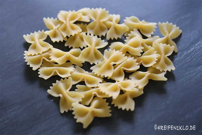 Farfalle Nudeln | 4 Reifen 1 Klo