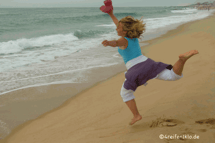 mimizan-im sand springen-strand