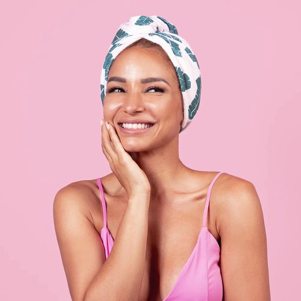 Microfibre Hair Towel Wrap: Hair Towel to Tame Frizz | Coco & Eve