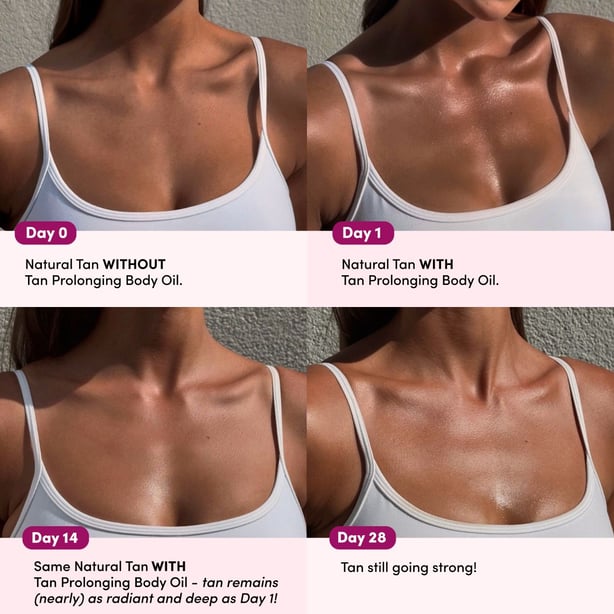 Firming & Tan Prolonging Peptide Body Oil