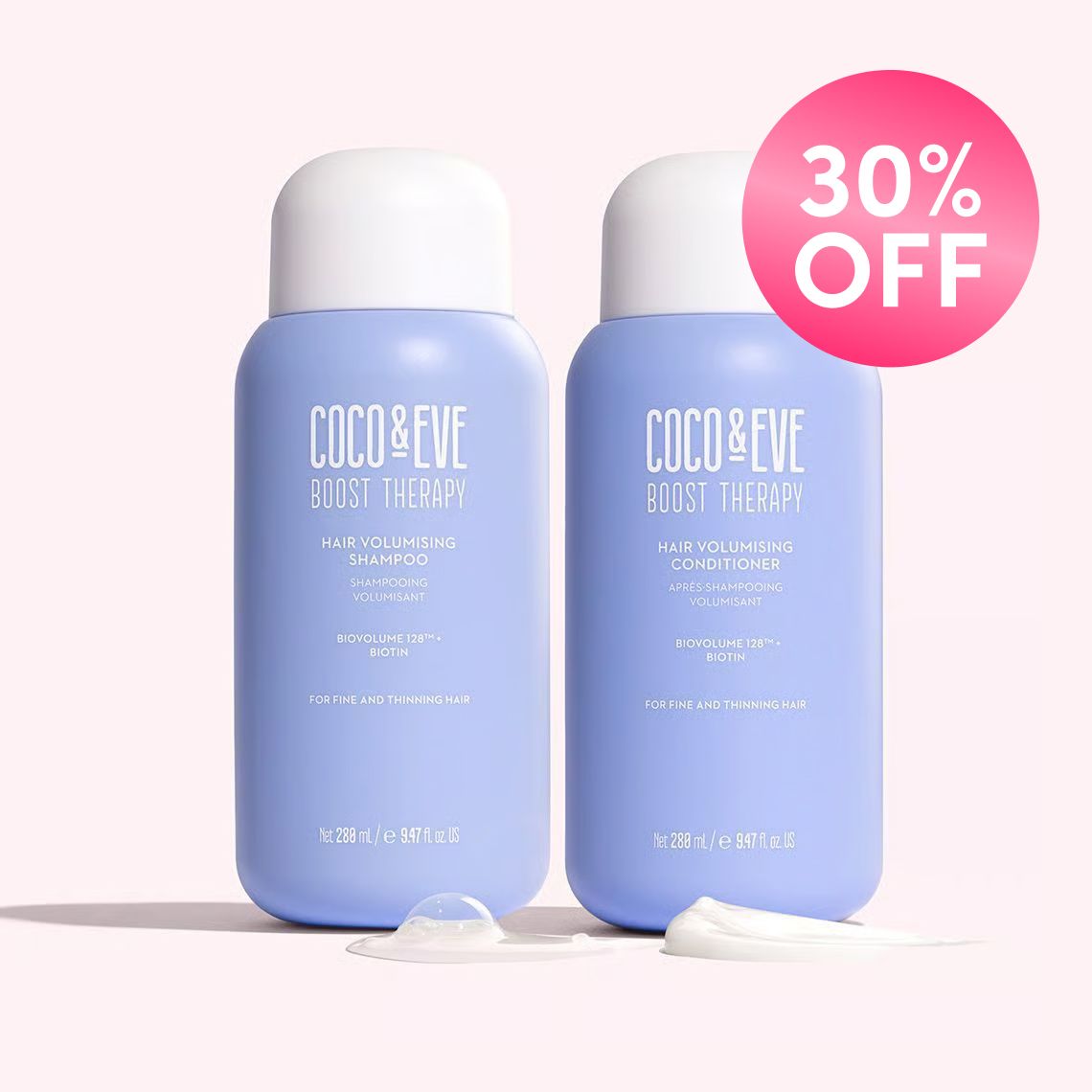 Compare image of Hair Volumising Shampoo & Conditioner Set