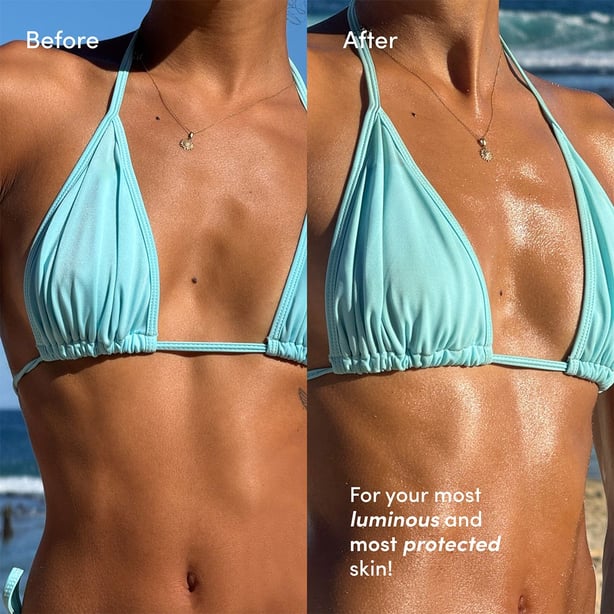 Tan Boosting Anti-Aging Body Oil SPF50