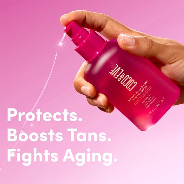 Tan Boosting Anti-Aging Body Oil SPF50