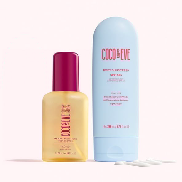 Body Sunscreen SPF50+ for Lightweight Sun Protection | Coco Body Sunscreen SPF50+ for Lightweight Sun Protection | Coco