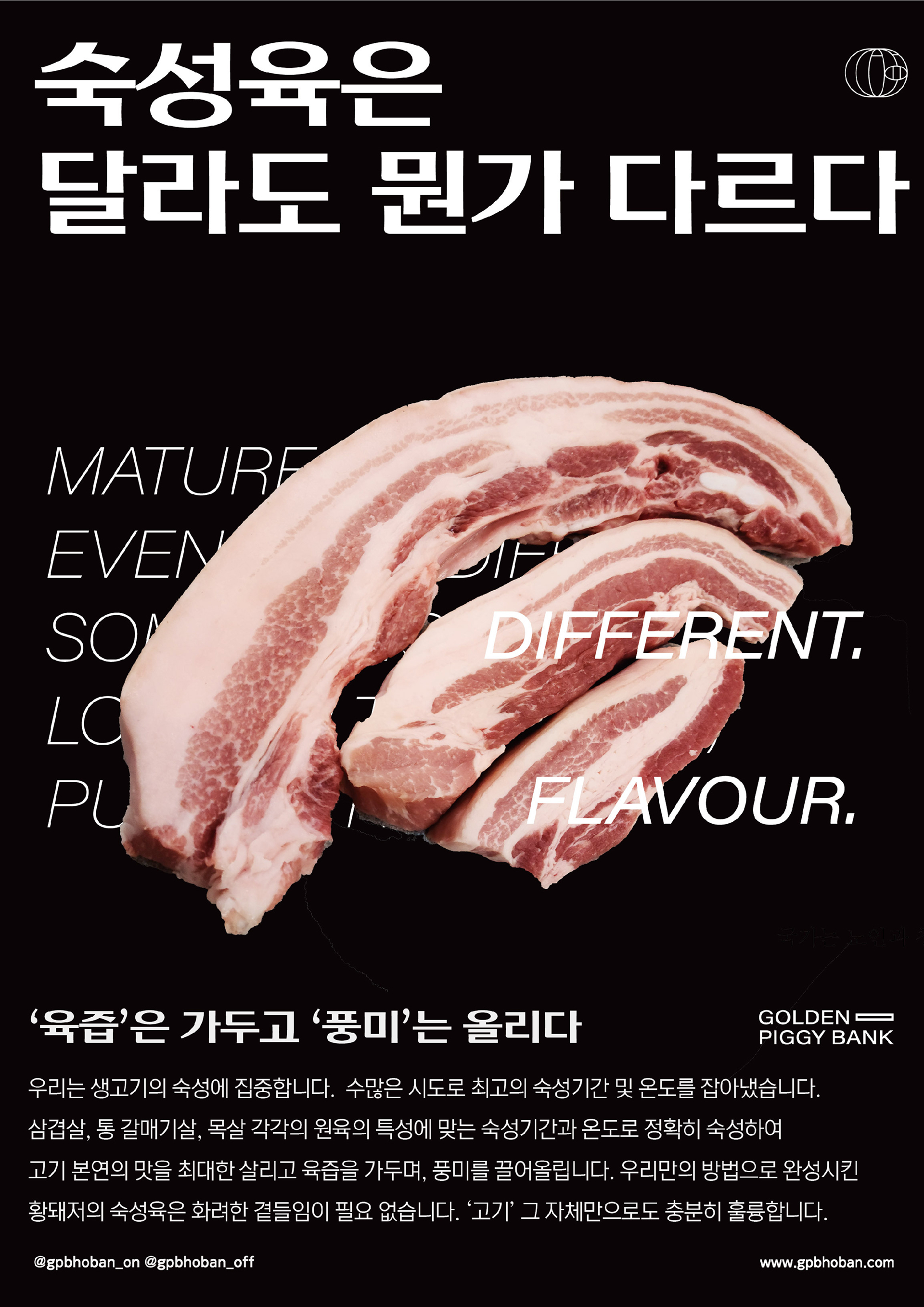 황금돼지저금통 GBP 브랜드 디자인