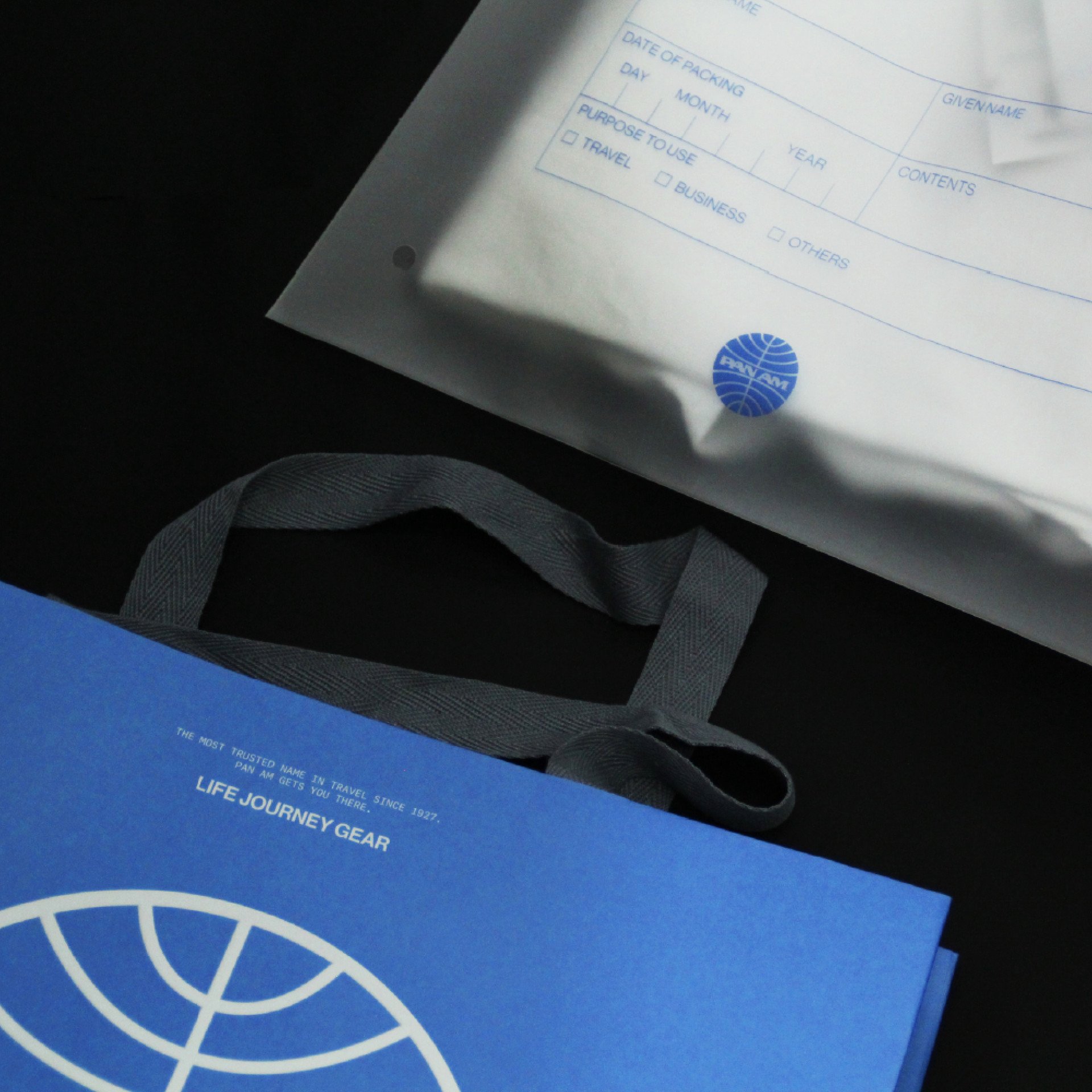 팬암 브랜드 디자인