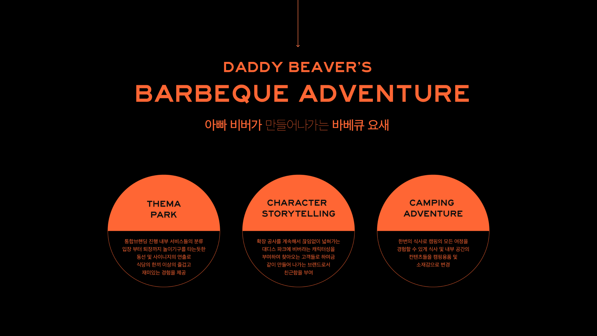 대디스 바베큐 브랜드 디자인