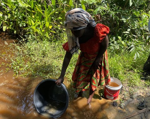 Brønd i Nsuta, Ghana