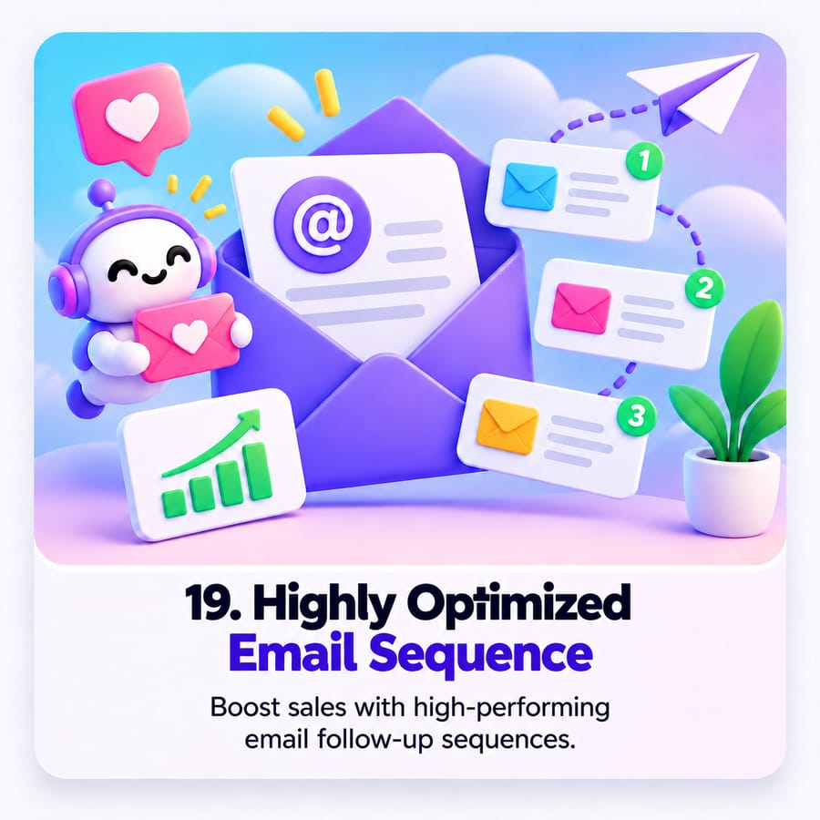 19 Highly Optimized Email Sequence