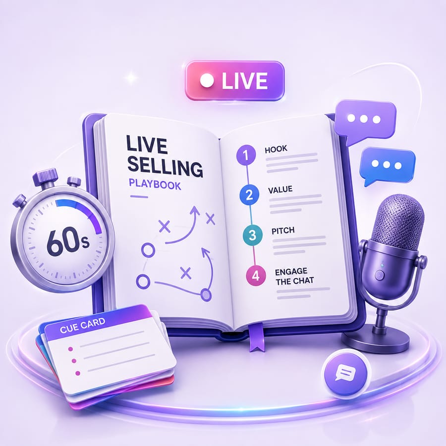 The Live Selling Playbook bonus preview