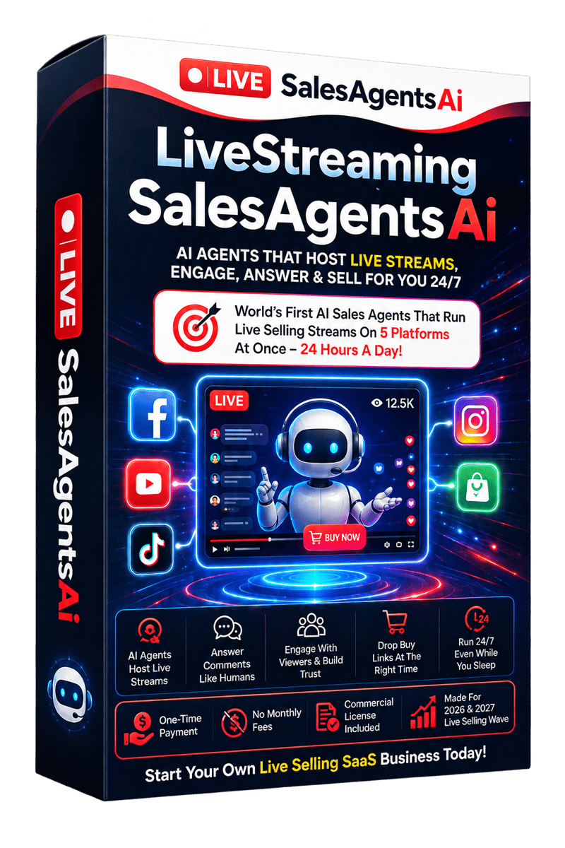 LiveStreamingSalesAgentsAI product bundle