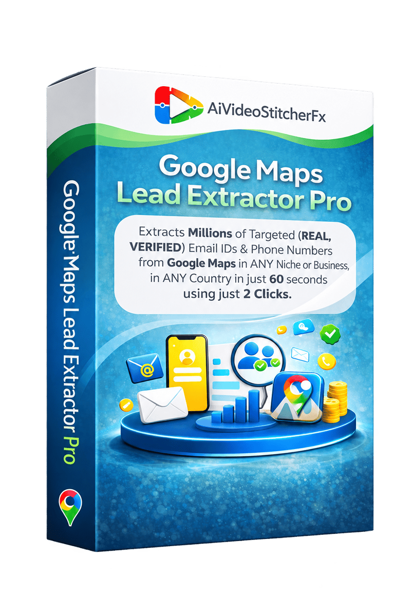 Google Maps Lead Extractor Pro box cover