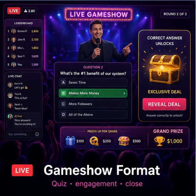 hero gameshow format