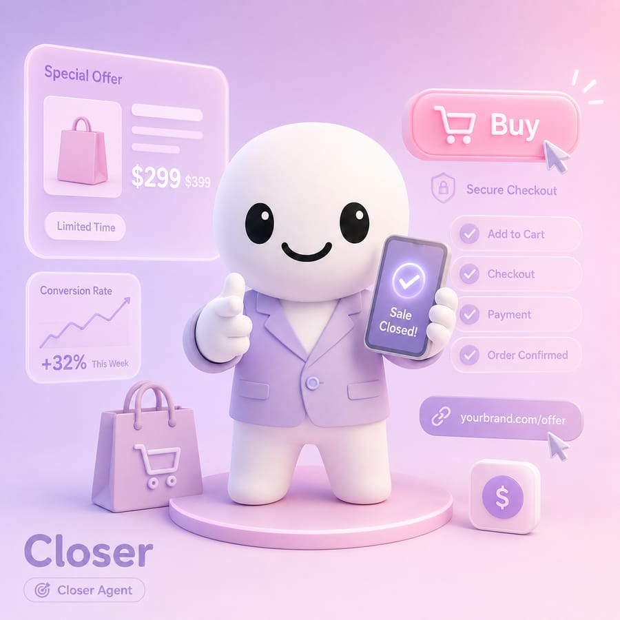 Closer AI sales agent