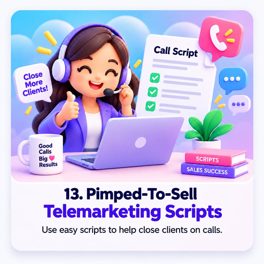 13 Pimped-To-Sell Telemarketing Scripts