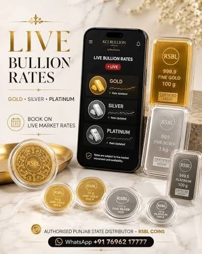 Precious Metals live selling example